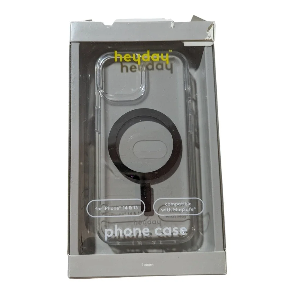 Q3. Heyday MagSafe Phone Case for Apple iPhone 14 & 13 - Clear‎